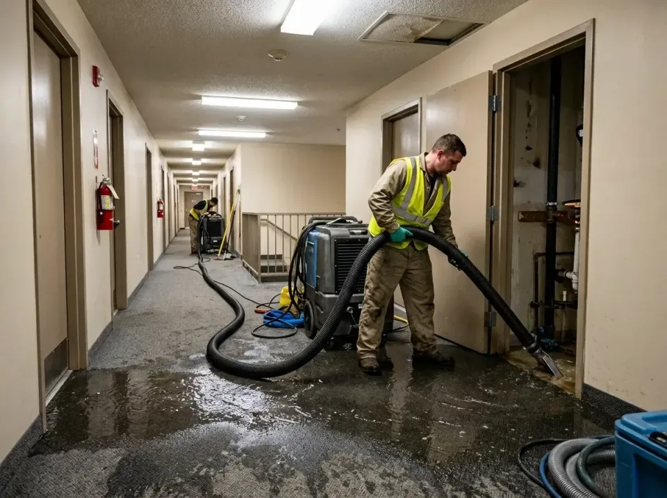 multi-unit-apartment-hallway-f-005 — frequently asked questions, Emergency Burst Pipe Water Extraction & Removal in Mount Ve…